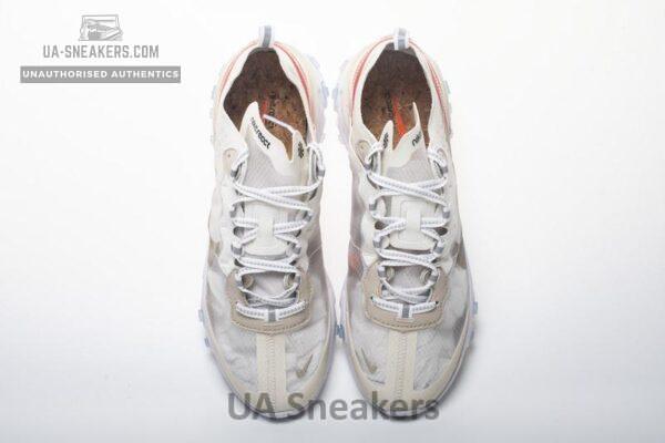 Nike React Element 87 “White Red” AQ1090-100 - Image 2