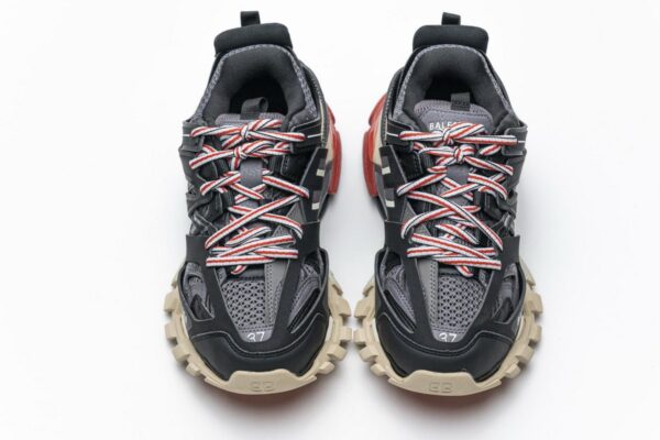542436 W1GB1 1000 Balenciaga Tess S.Black Red - Image 6