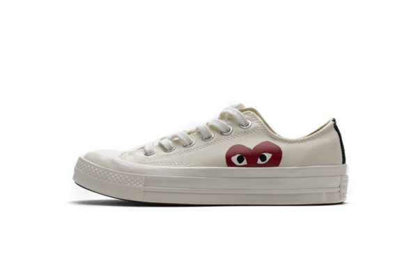 150207C CDG Play x Converse Chuck Taylor All Star 70 OX