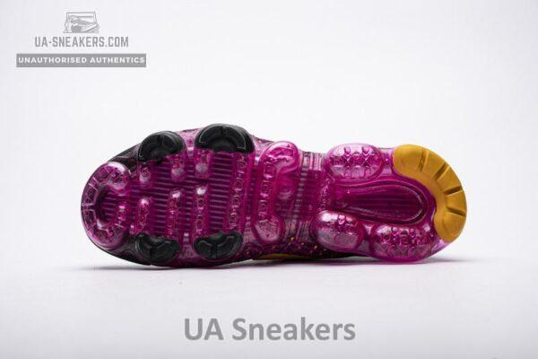 Nike Air VaporMax Flyknit 3.0 2019 Fuchsia Orange Black AJ6910-600 - Image 3
