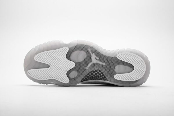 AR0715-100 WMNS Air Jordan 11 Retro White Metallic Silver - Image 6