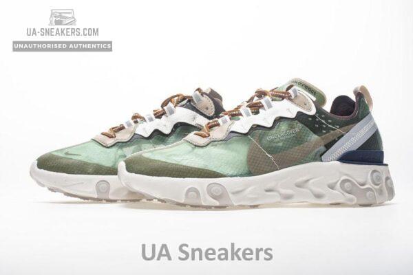 Nike React Element 87 “Brown green” AQ1090-002 - Image 6