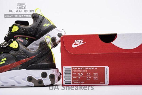 Nike React Element 87 "Camo" CJ4988-200 - Image 3