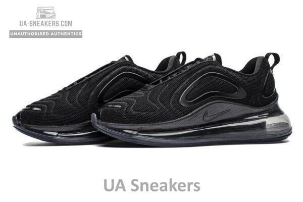 Nike Air Max 720 Black Mesh AO2924-007 - Image 6