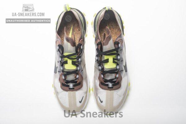 Nike React Element 87 “Brown green” AQ1090-002 - Image 3