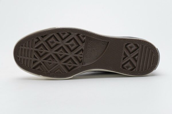 162051C Converse Chuck 70 HI Dark Burgundy Black Egret - Image 9