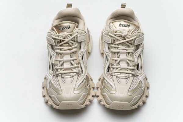 570391 W2GN1 9029 Blenciaga Track 2 Sneaker Khaki - Image 4