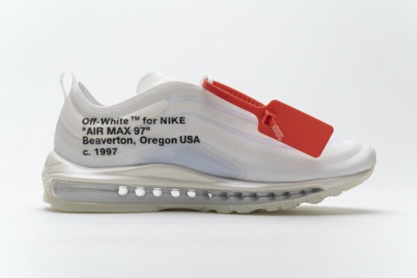 AJ4585-100 Off-White x Nike Air Max 97 All White - Image 10