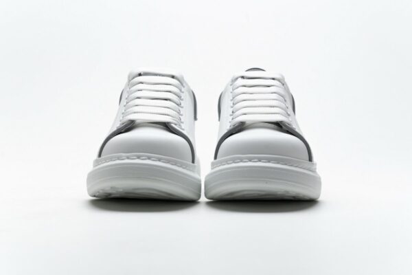 462214 WHGP7 9001 Alexander McQueen Sneaker All White - Image 5