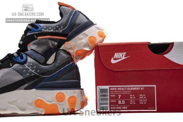 Nike React Element 87Undercover“Total Orange” AQ1090-004 - Image 2