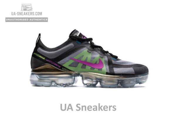 Nike VaporMax 2019 Black Active Fuchsia AT6810-001 - Image 2
