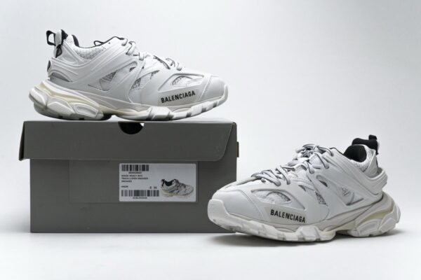 542436 W3AC1 9010 Balenciaga Tess S.Black White - Image 2