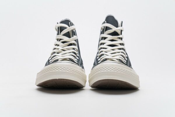 162050C Converse Chuck 70 HI Black Egret - Image 5