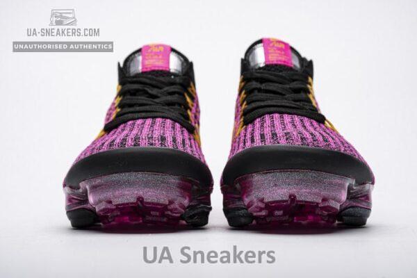 Nike Air VaporMax Flyknit 3.0 2019 Fuchsia Orange Black AJ6910-600 - Image 6