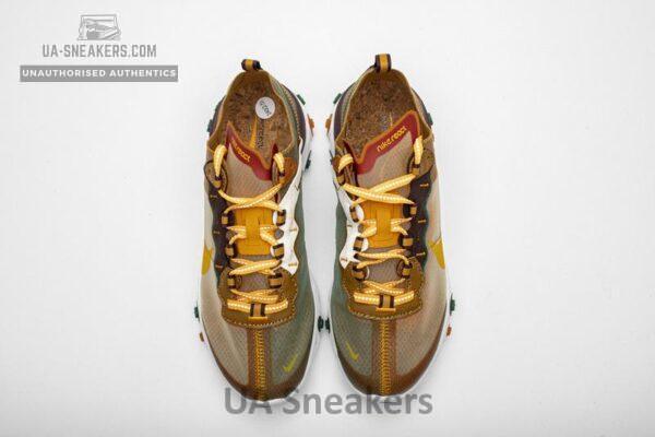 Nike React Element 87 Orange Peel CJ6897-113 - Image 5
