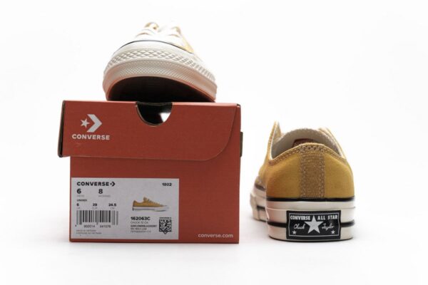 162063C Converse Chuck 70 OX Sunflower Black Egret - Image 3