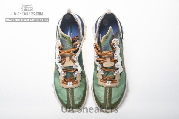 Nike React Element 87 “Brown green” AQ1090-002 - Image 2