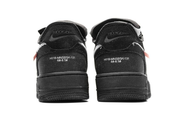 AO4606-001 OFF White X Air Force 1 Low Black - Image 8