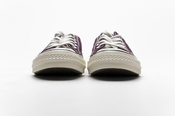 162059C Converse Chuck 70 OX Dark Burgundy Black Egret - Image 5