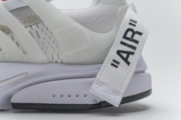 AA3830-100 OFF-WHITE x Nike Air Presto White - Image 9
