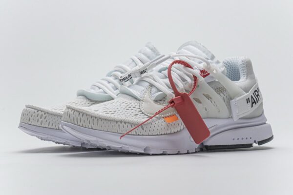AA3830-100 OFF-WHITE x Nike Air Presto White - Image 6