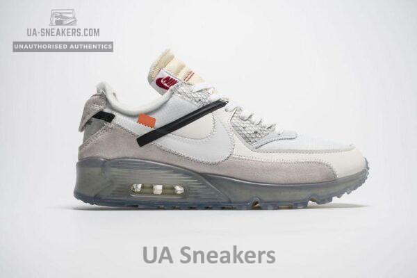Off White x Nike air Max 90 AA7293-100 - Image 7
