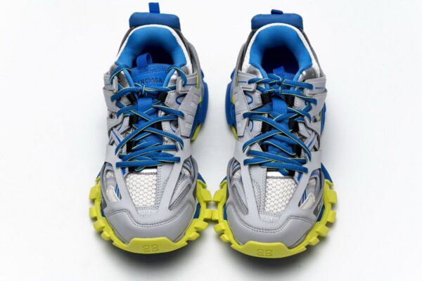 542023 W1GB9 6509 Balenciaga Tess S.Grey Blue Yellow - Image 4