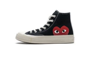 150204C CDG Play x Converse Chuck Taylor All Star 70 High Top