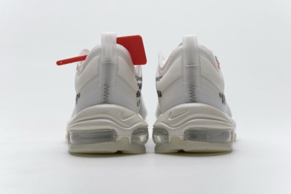 AJ4585-100 Off-White x Nike Air Max 97 All White - Image 8