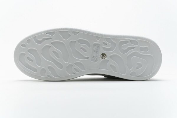 462214 WHGP7 9001 Alexander McQueen Sneaker All White - Image 9
