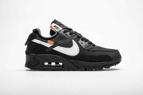 AA7293-001 Off-White x Nike Air Max 90 “All Black” - Image 3