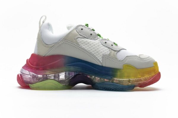 544351 W09E1 1895 Balenciaga Triple S Rainbow - Image 2