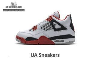 308497-110 Air Jordan 4 Retro Fire Red