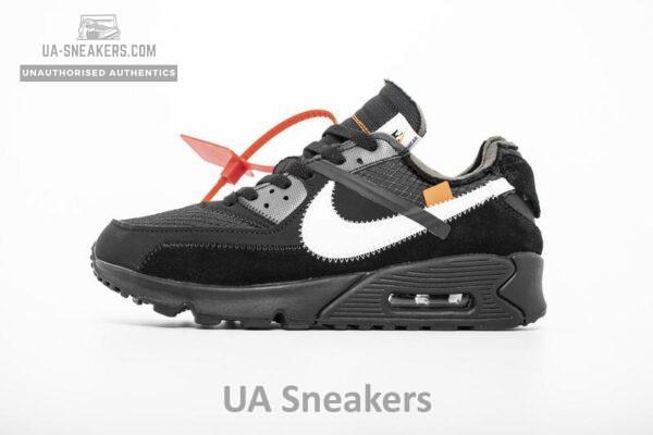 Off-White x Nike Air Max 90 “All Black” AA7293-001 - Image 6