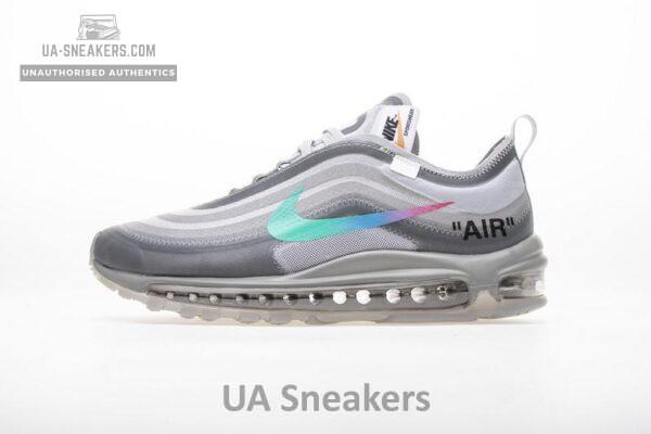 OFF WHITE X Nike Air Max 97 “Wolf Grey Menta” AJ4585-012