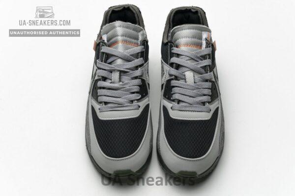 OFF-White x Nike Air Max 90 Grey - Image 8