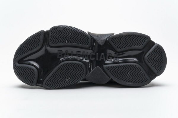 524039 W09E1 2021 Balenciaga Triple S Letter Black - Image 8