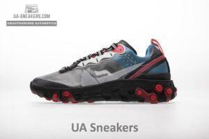 Nike React Element 87 “Blue Chill Solar Red”AQ1090-006