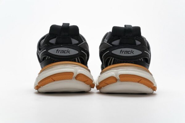 542436 W1GB7 2019 Balenciaga Tess S.Black White Orange - Image 7