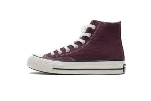 162051C Converse Chuck 70 HI Dark Burgundy Black Egret