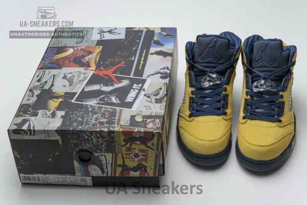 CQ9541-704 Air Jordan 5 Retro SE "Michigan" - Image 3