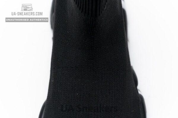 Balenciaga Stretch Mesh High Top Sneaker All Black - Image 14