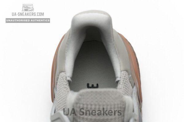 FV4389 adidas Ultra BOOST 20 CONSORTIUM Metal Grey and Coral Real Boost - Image 9