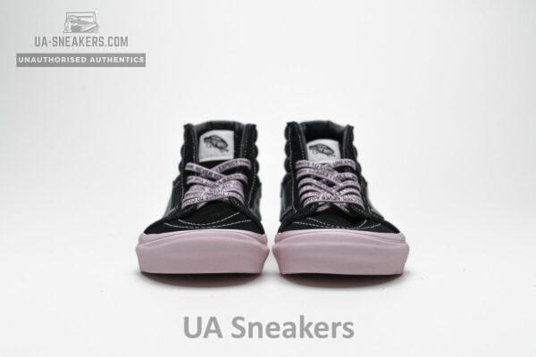 VN0A36C7OYN Vans OG SK8-HI LX Black Pink - Image 6