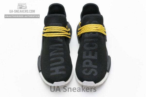 Pharrell Williams x Adidas NMD Human Race “Black” Real Boost BB3068 - Image 4