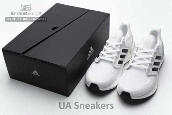 EG0783 Adidas Ultra BOOST 20 CONSORTIUM White Silver Grey - Image 3