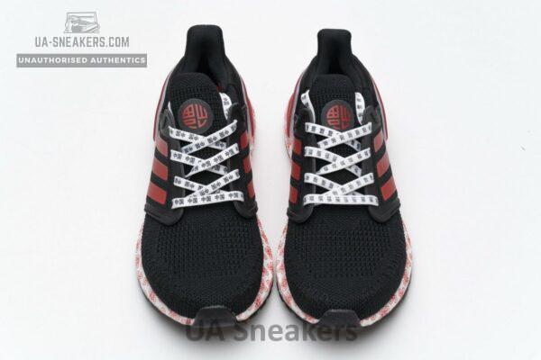 FX8886 adidas Ultra BOOST 20 CONSORTIUM Black Red Real Boost - Image 8