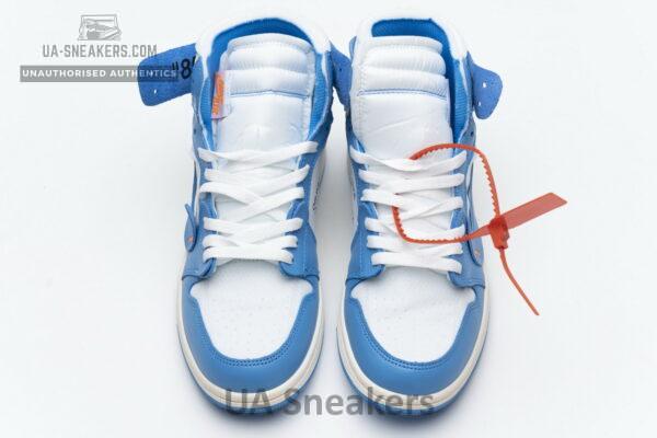 Jordan 1 Retro High Off-White University Blue Update Lace - Image 9