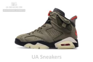 Travis Scott X Air Jordan 6 “Medium Olive”CN1084-200