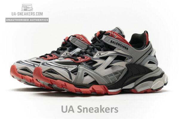 GT Batch Balanciaga Track Black Grey Red - Image 5